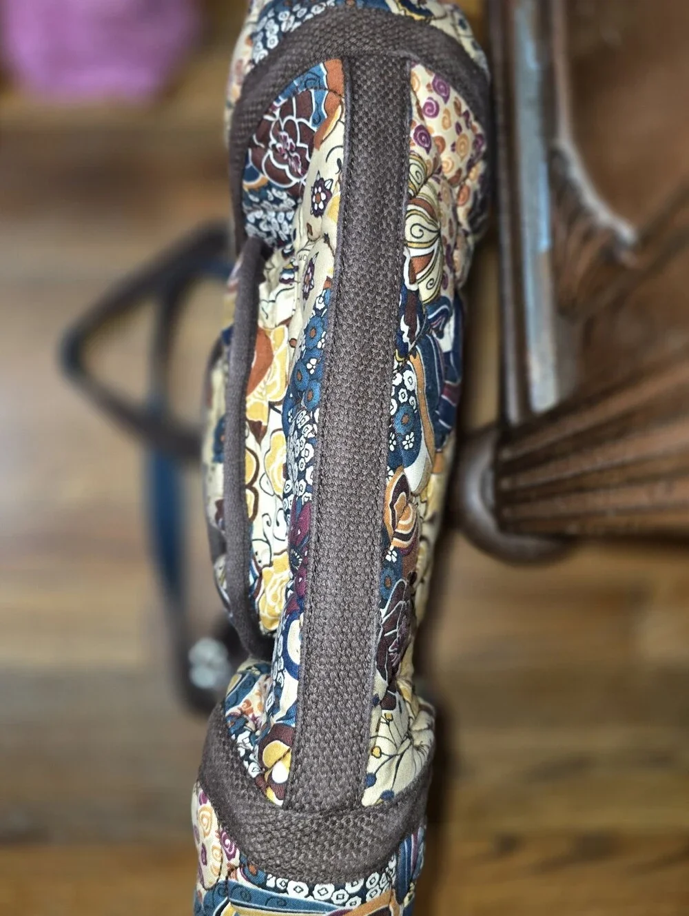 Brighton Printed Fabric Hobo